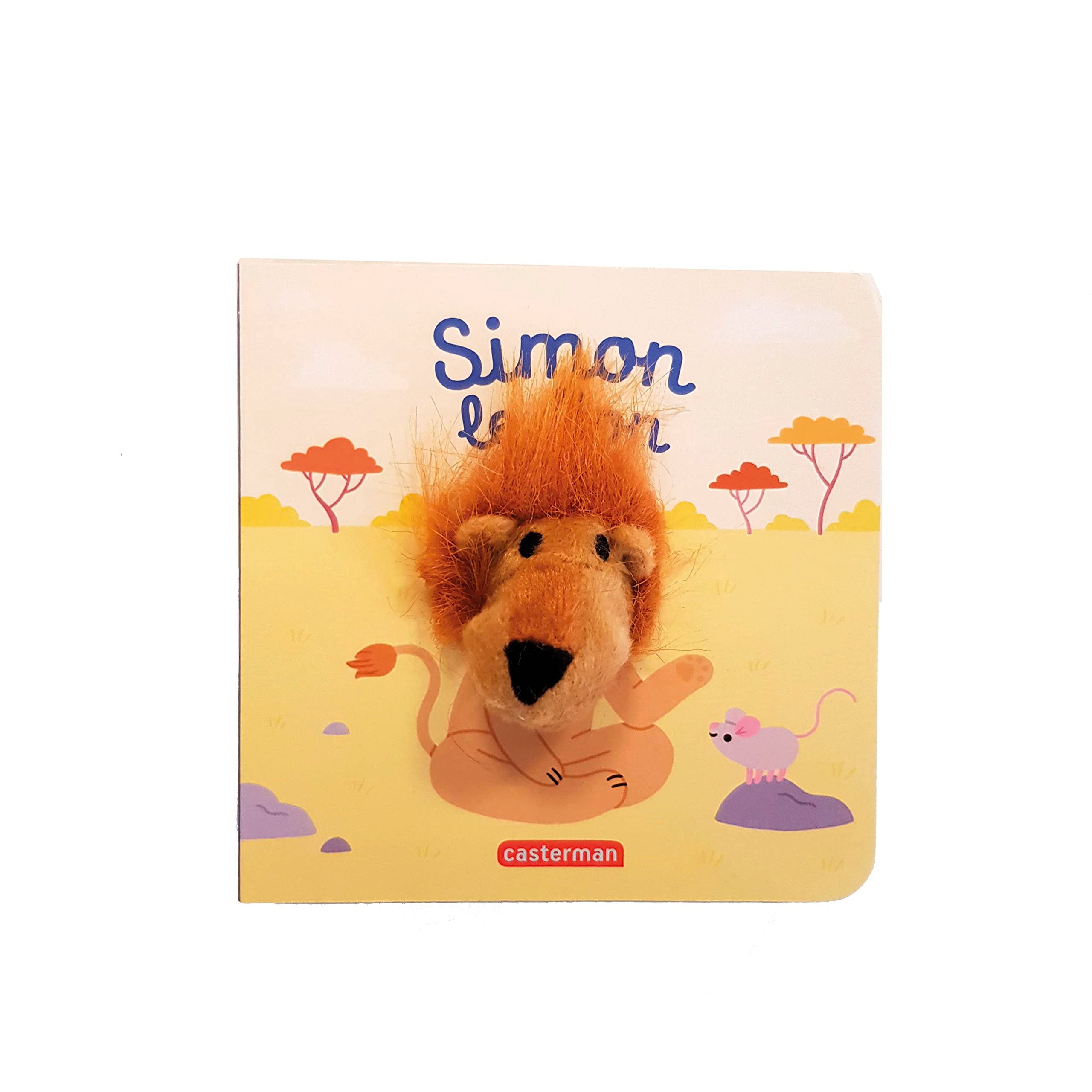 Simon le lion: Livre marionnette pour bébé - dès 3 mois Children's books