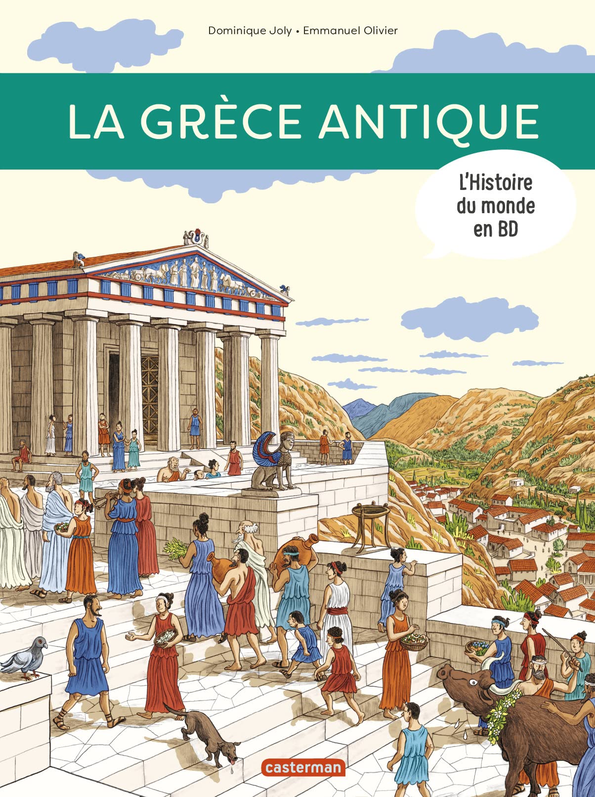 L'Histoire du monde en BD - La Grèce antique Manga