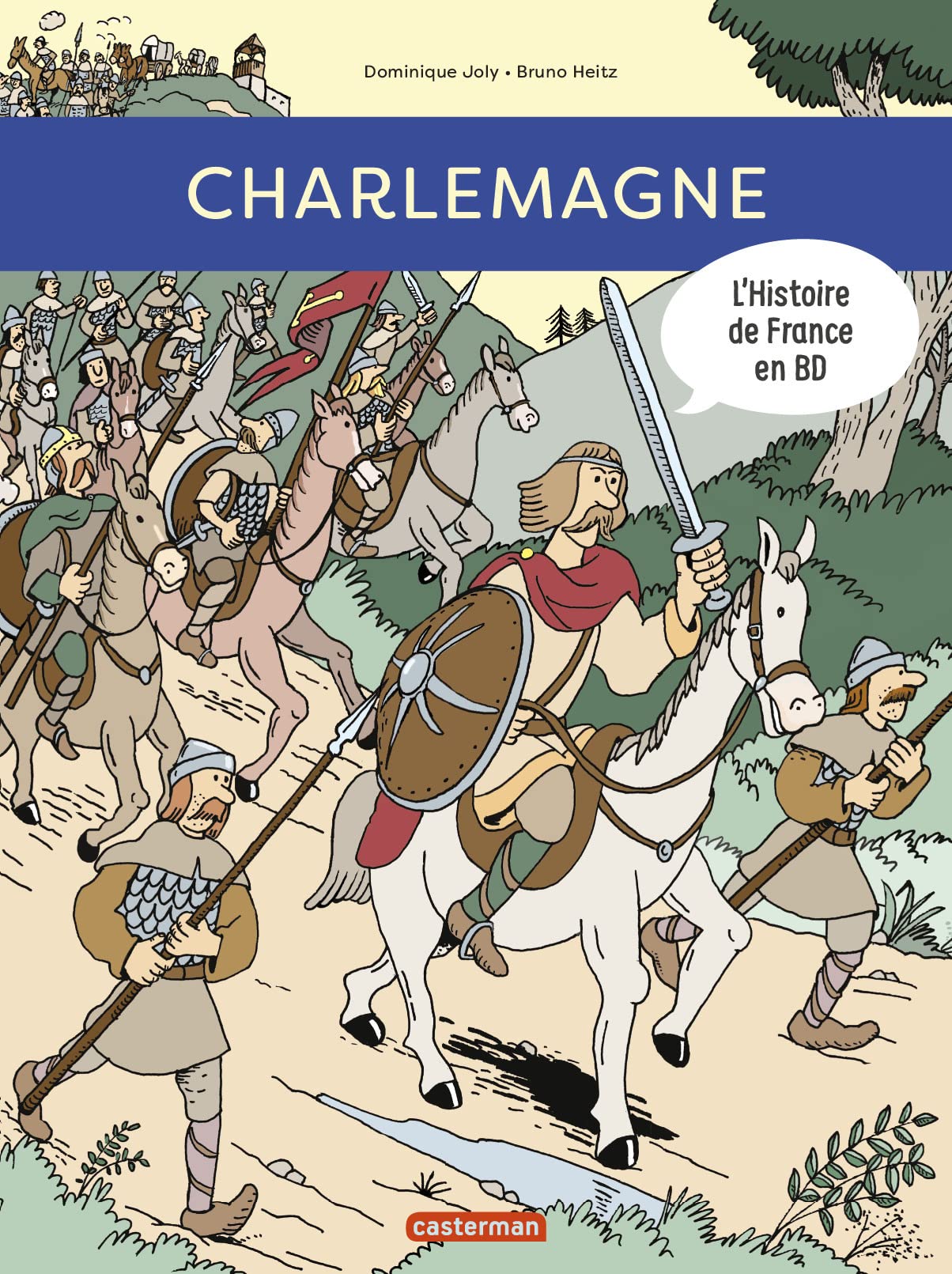 Histoire de France en BD - Charlemagne Manga