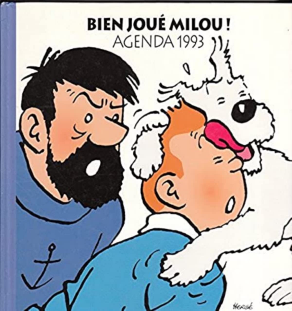 Agenda bien joue milou 93 book