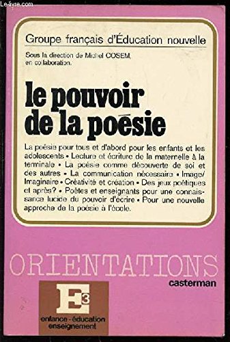Le Pouvoir de la poésie book