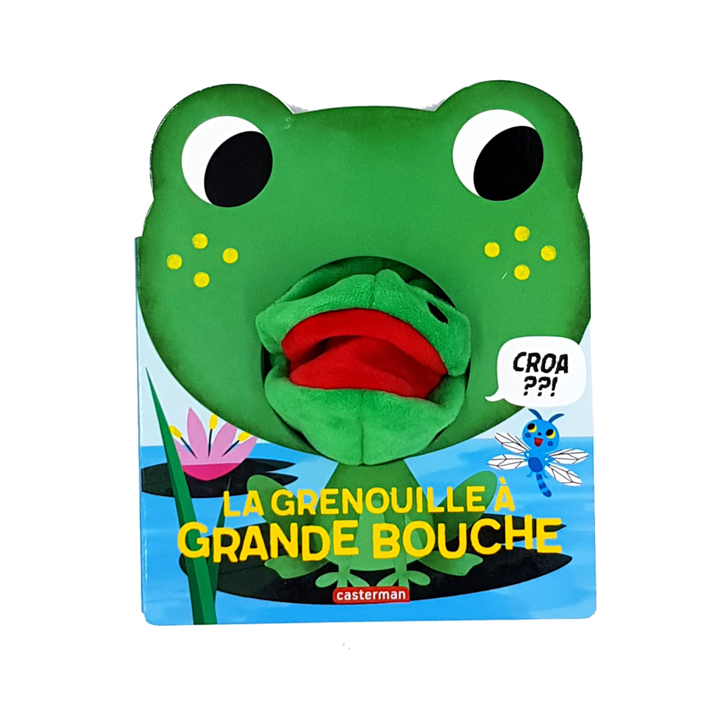 La grenouille à grande bouche: Livre marionnette pour bébé - dès 1 an book
