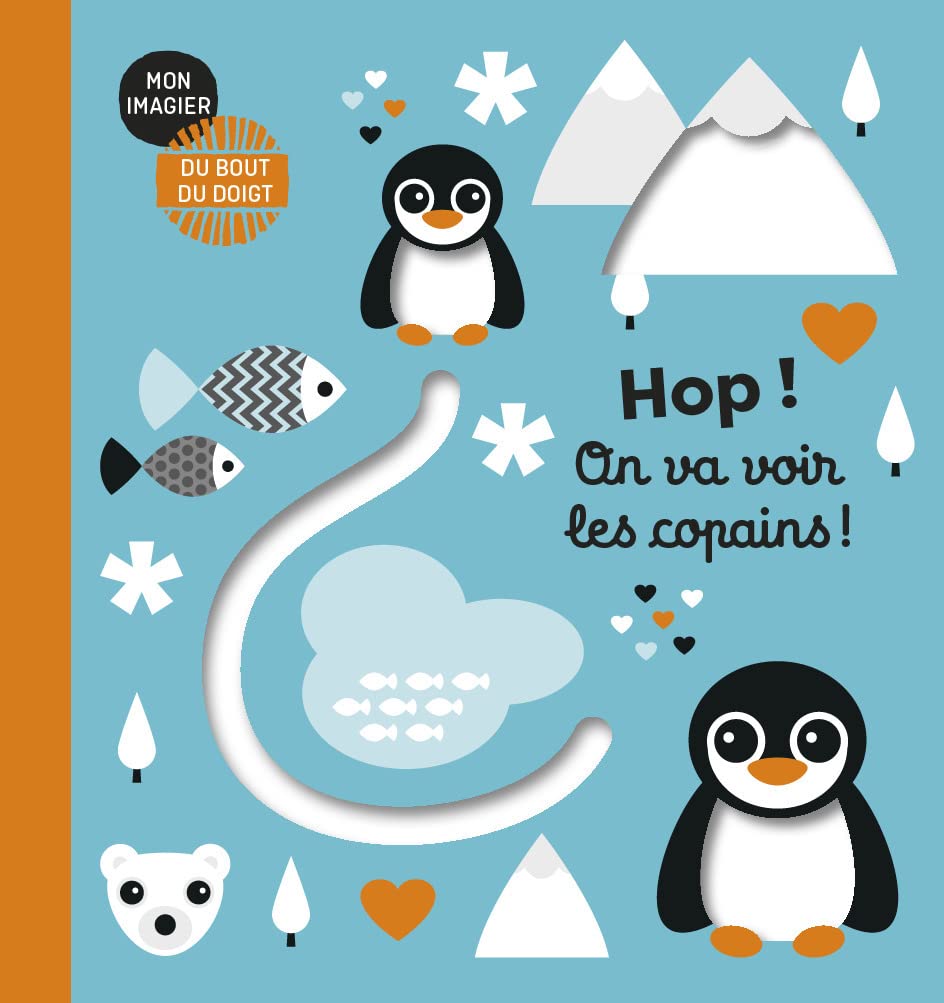 Mon imagier du bout du doigt - Hop ! On va voir les copains book