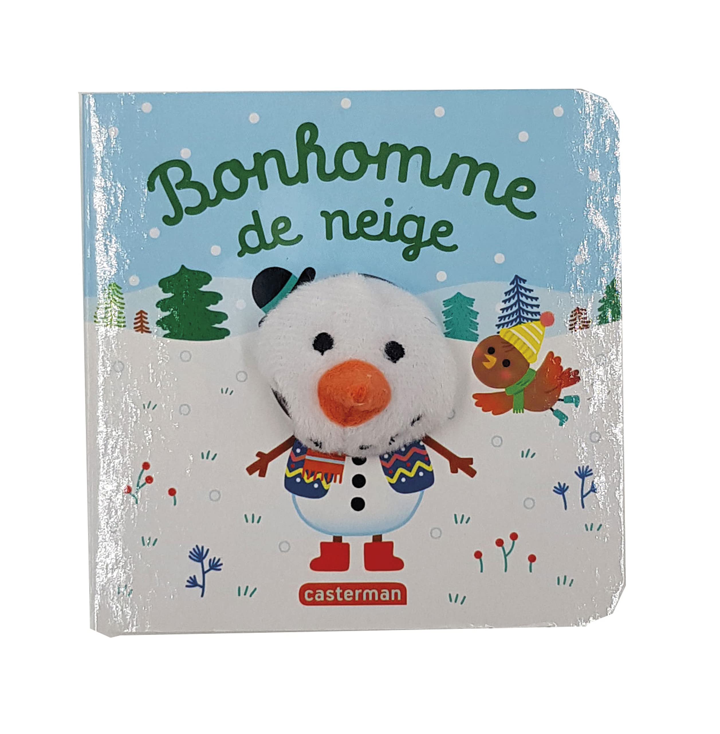 Bonhomme de neige: Livre marionnette pour bébé - dès 3 mois book