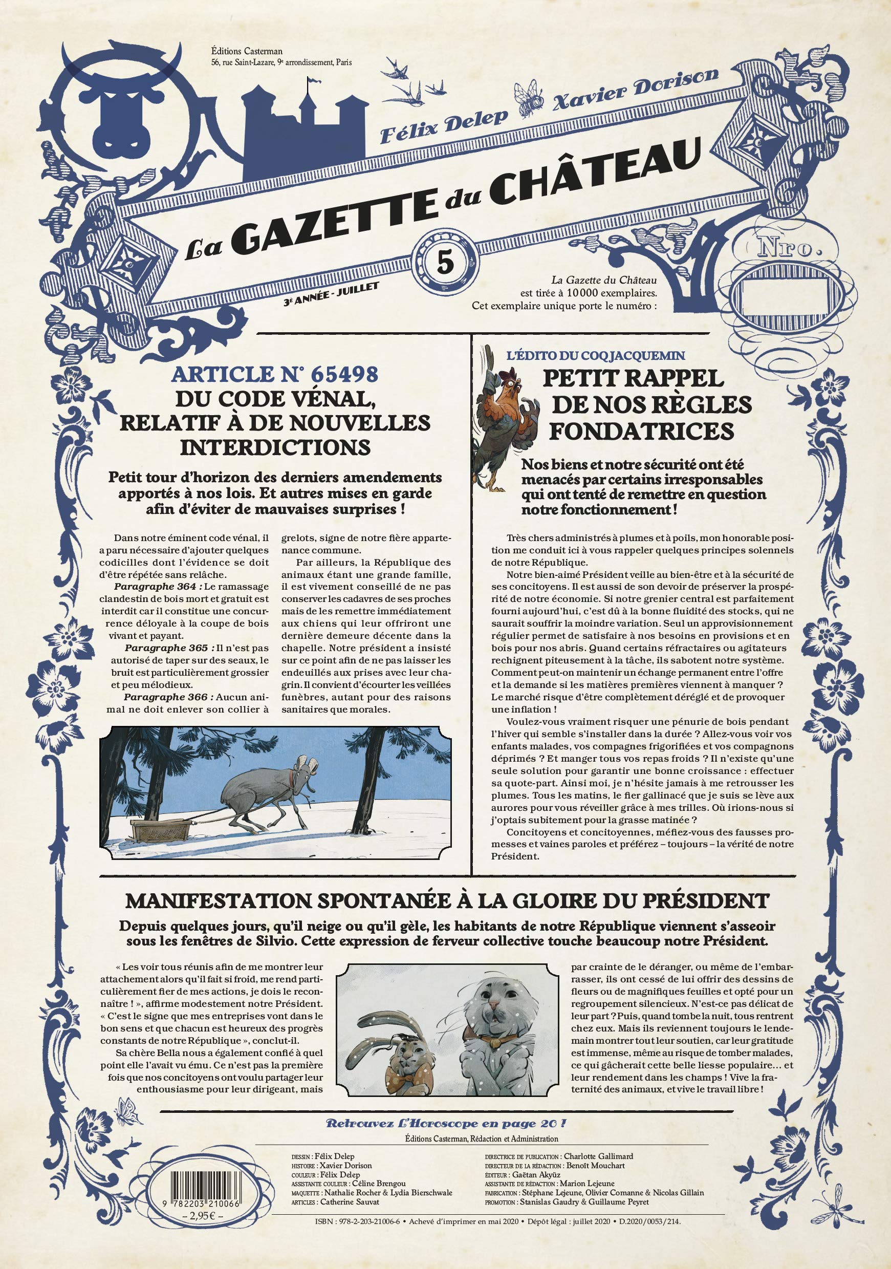 La Gazette du Château book