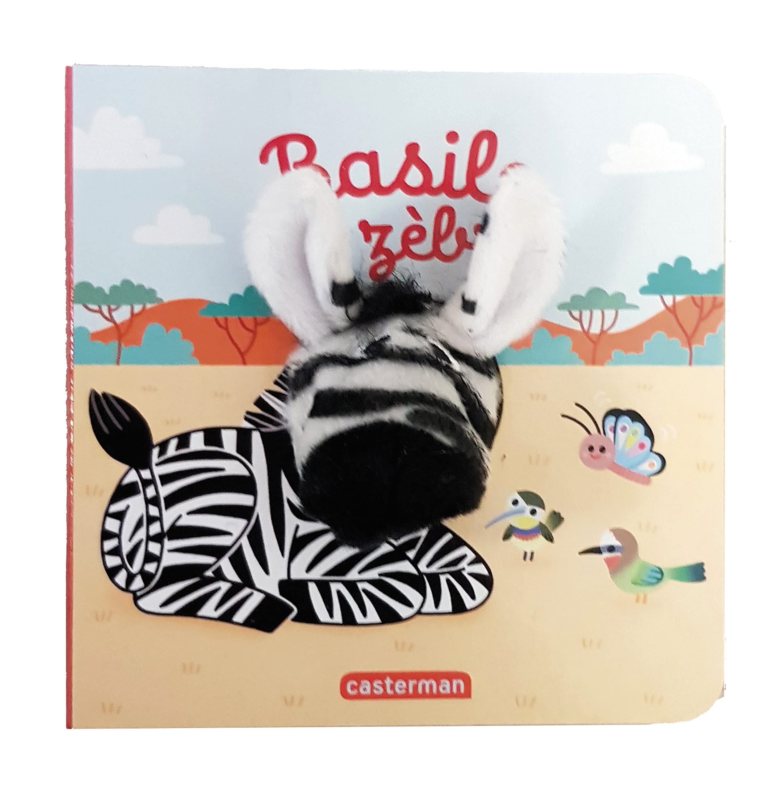 Basile le zèbre: Livre marionnette pour bébé - dès 3 mois book