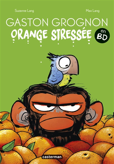 Product Image: Gaston grognon en BD. Orange stressée