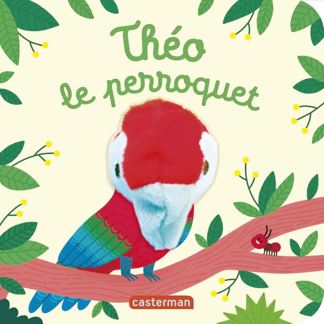 Théo le perroquet: Livre marionnette pour bébé - dès 3 mois Tiptoi & Games