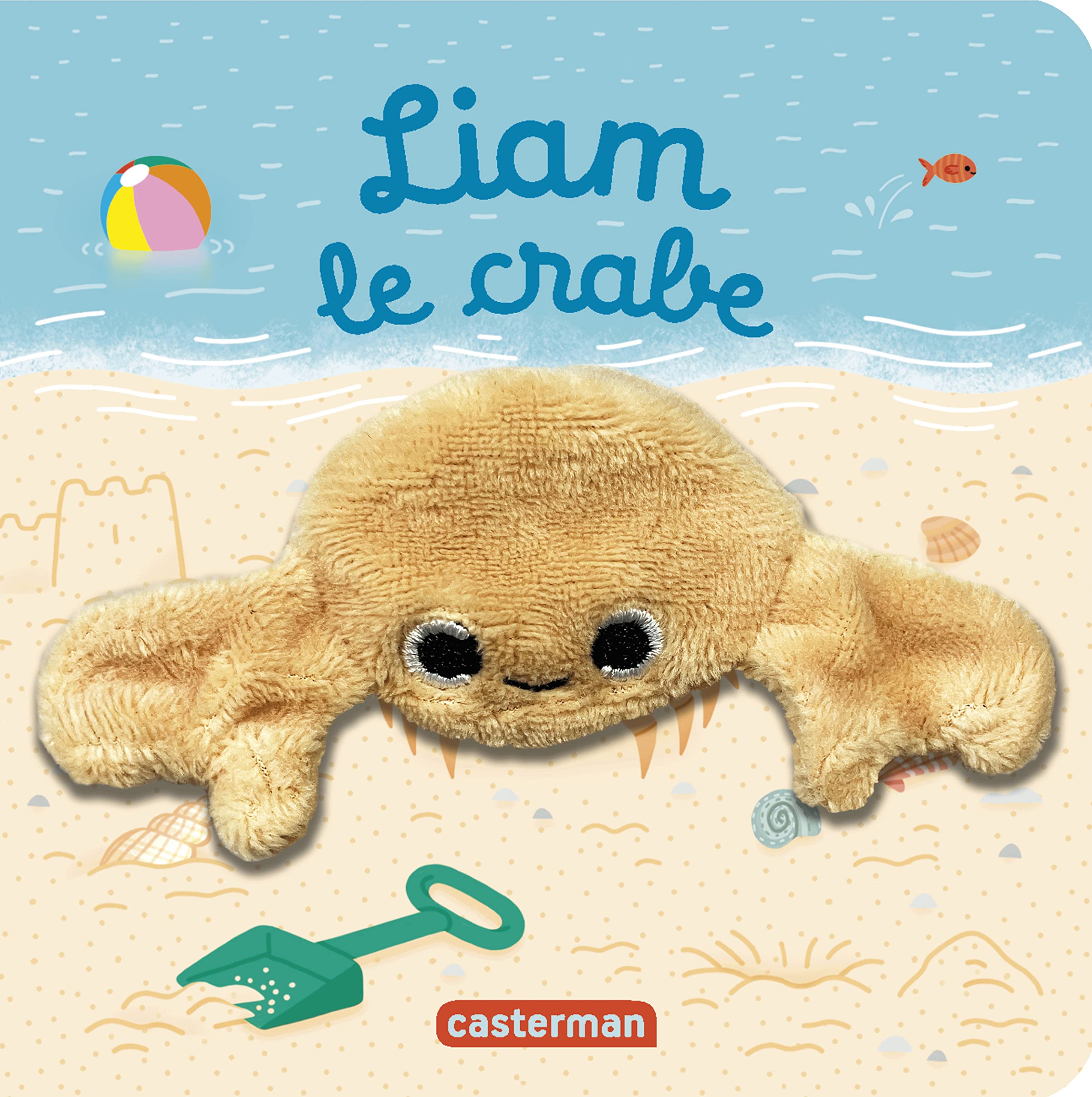 Liam le crabe: Livre marionnette pour bébé - dès 3 mois book