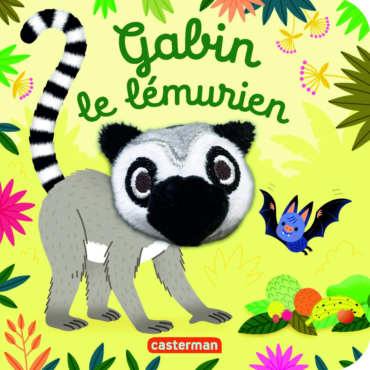 Gabin le Lémurien: Livre marionnette pour bébé - dès 3 mois book