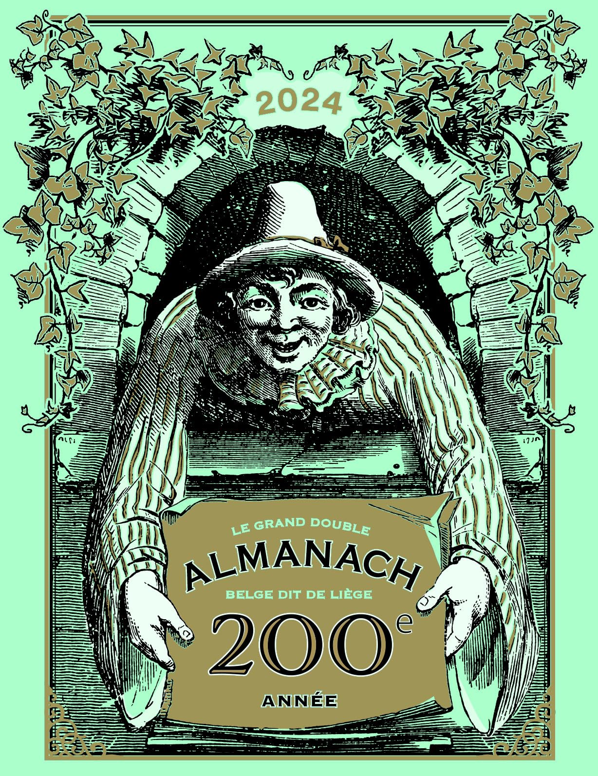 Le Grand double almanach belge, dit de Liège 2024 book