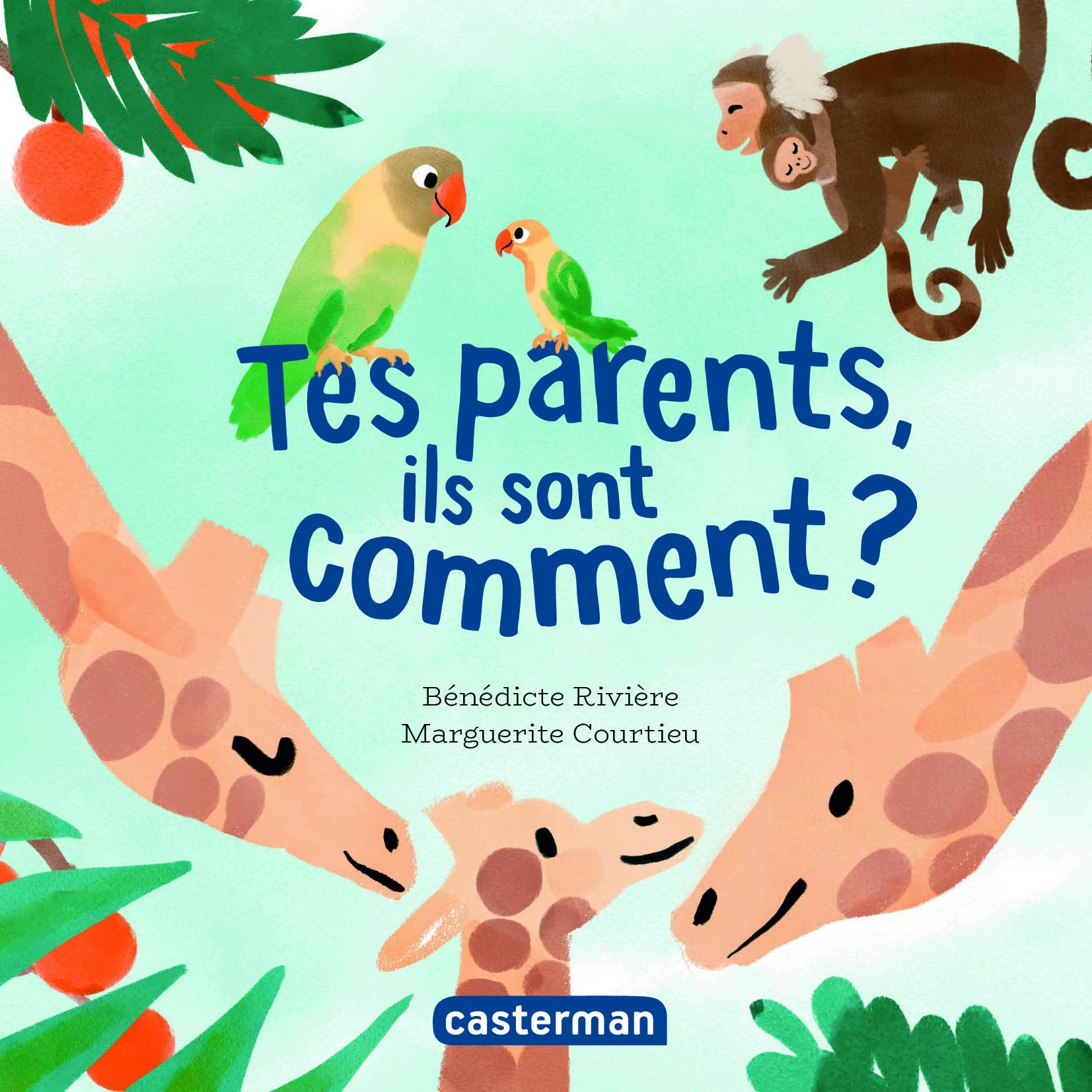 Mes imagiers tout carrés - Tes parents, ils sont comment ? book