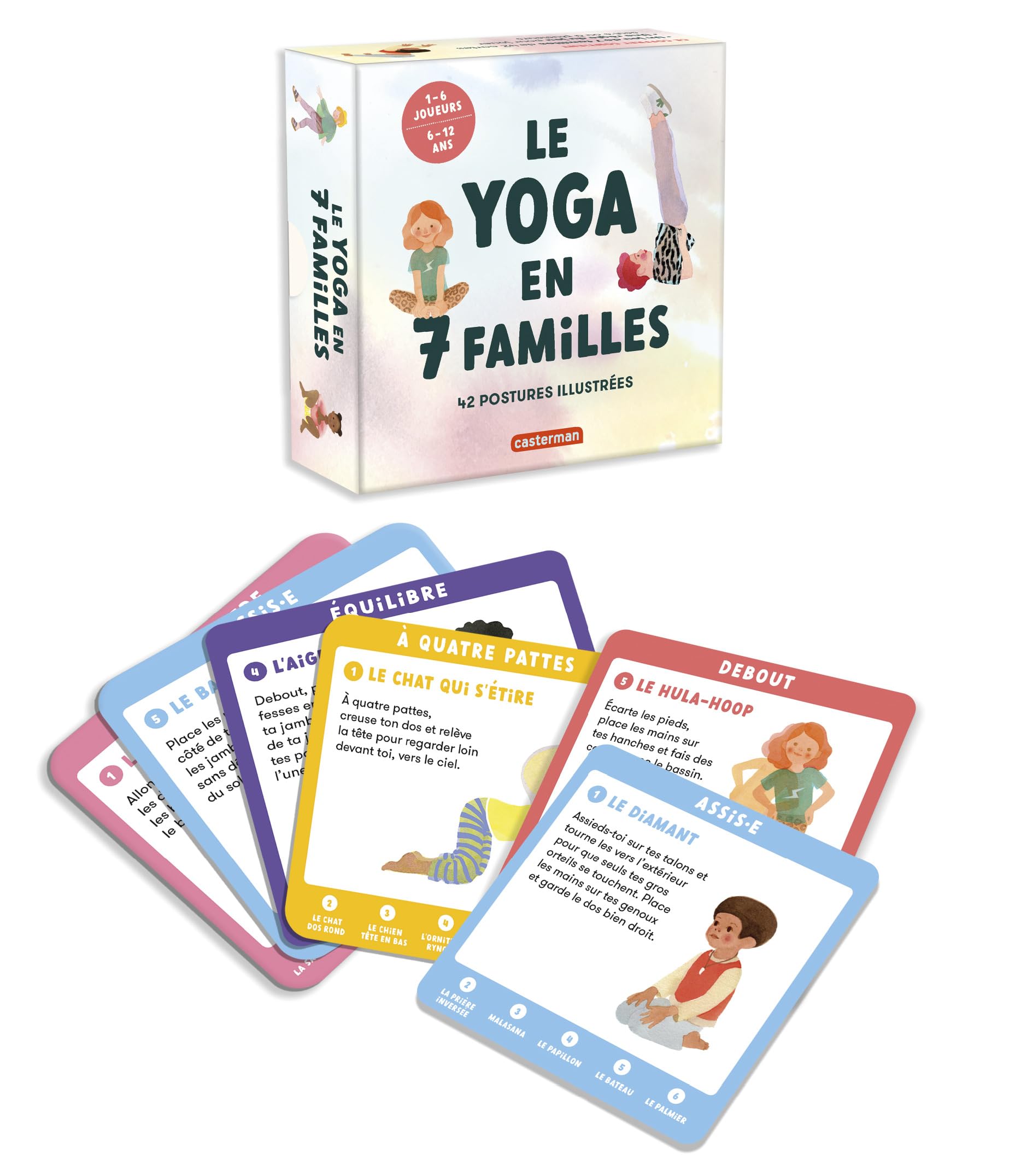 Le yoga en 7 familles: 42 postures illustrées book