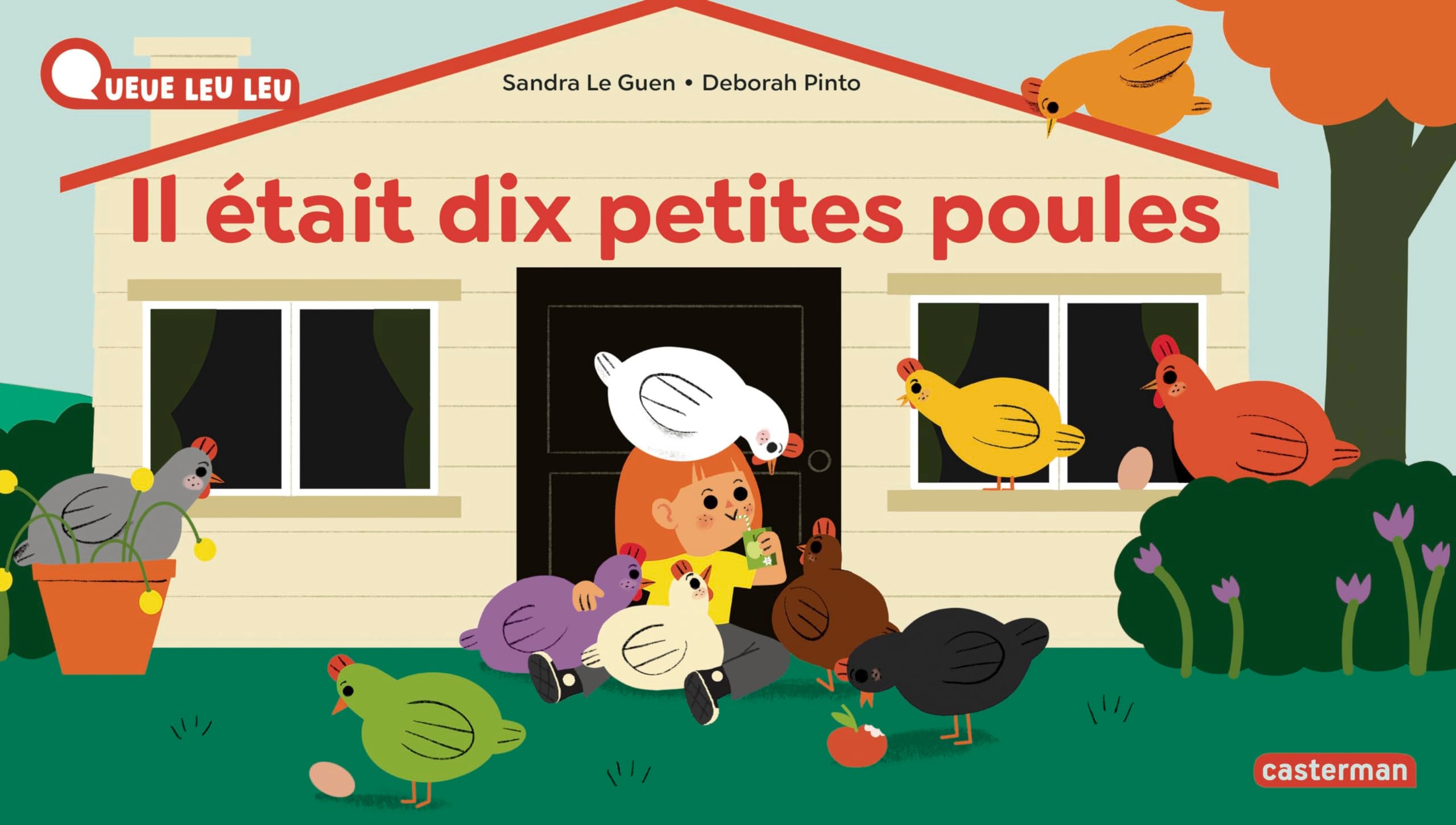 À la Queue Leu Leu - Il était 10 petites poules: Nouvelle édition book