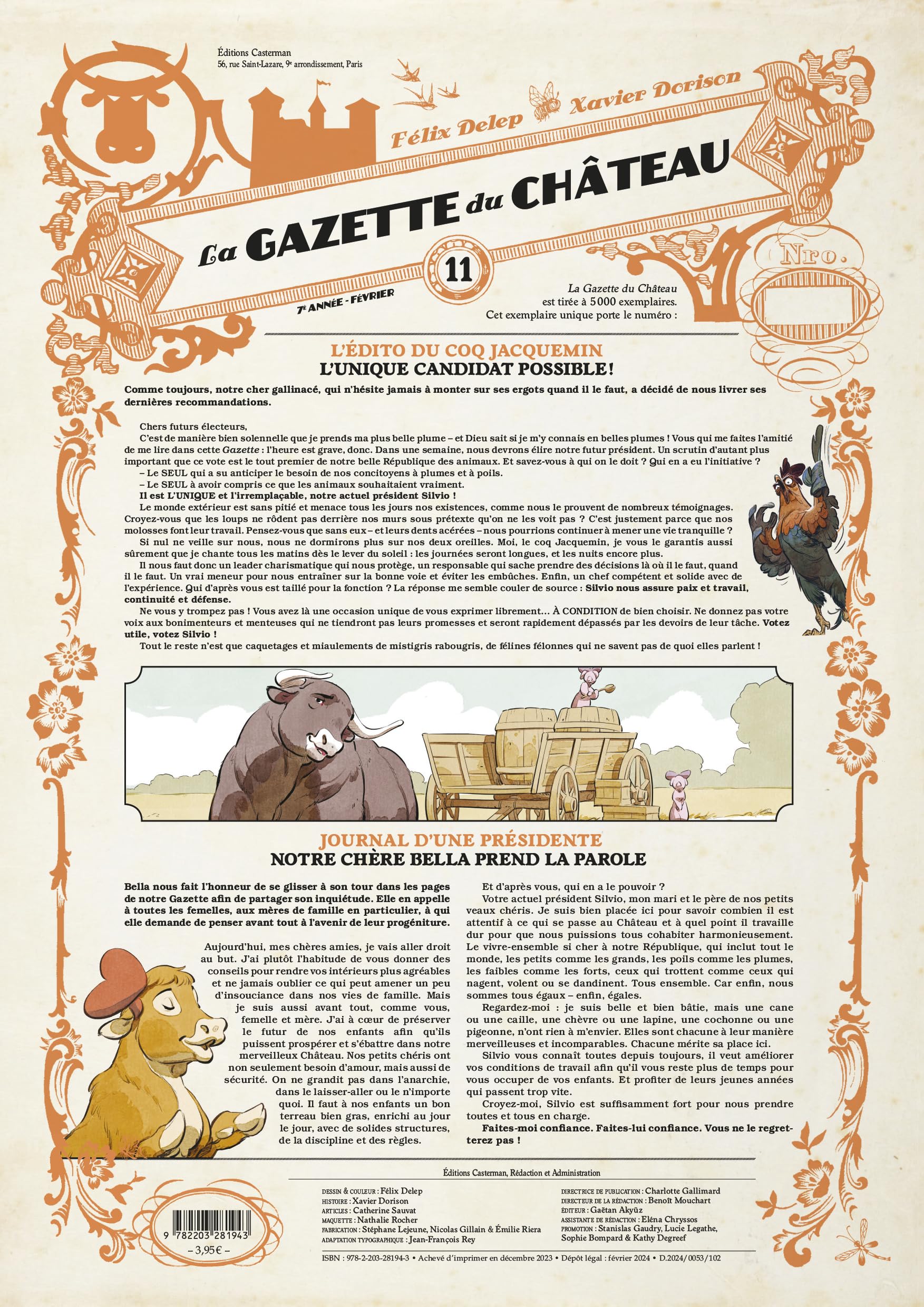 Le Château des animaux - La Gazette du château (11) book
