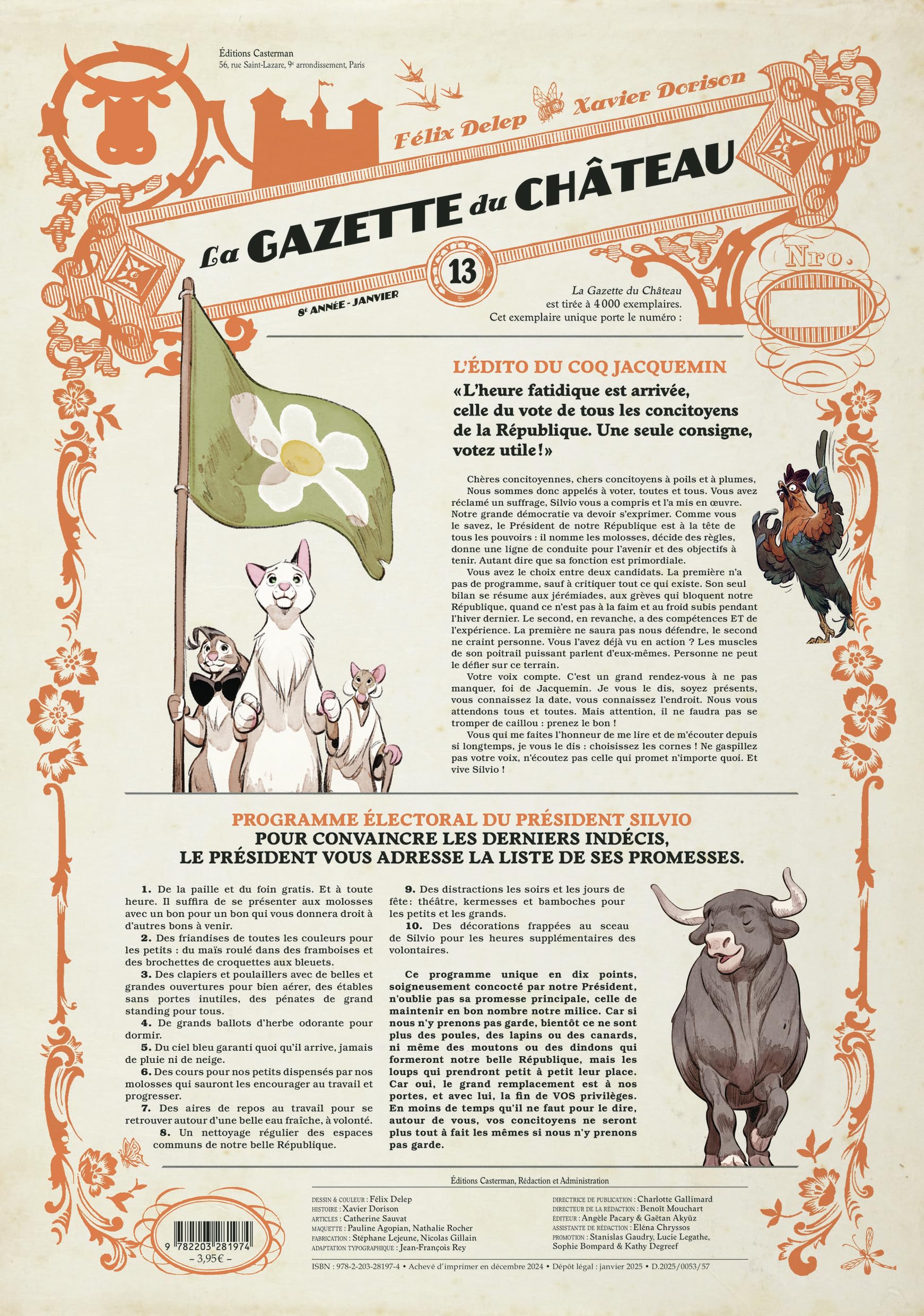 Le Château des animaux - La Gazette du château (13) book