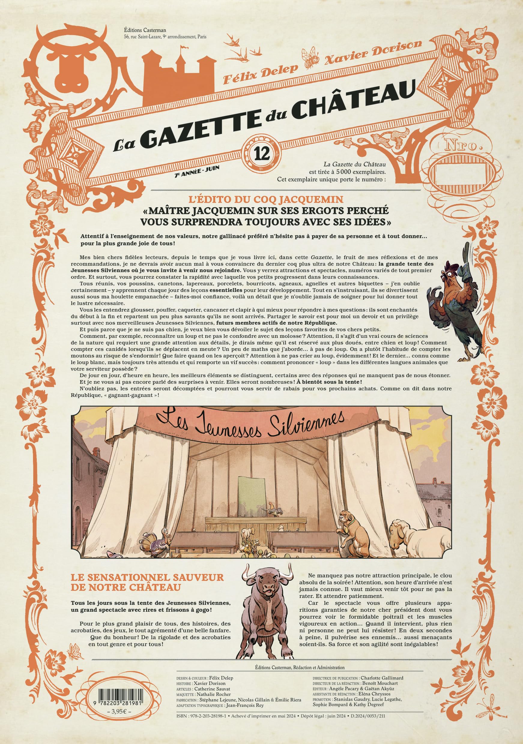 Le Château des animaux - La Gazette du château (12) book