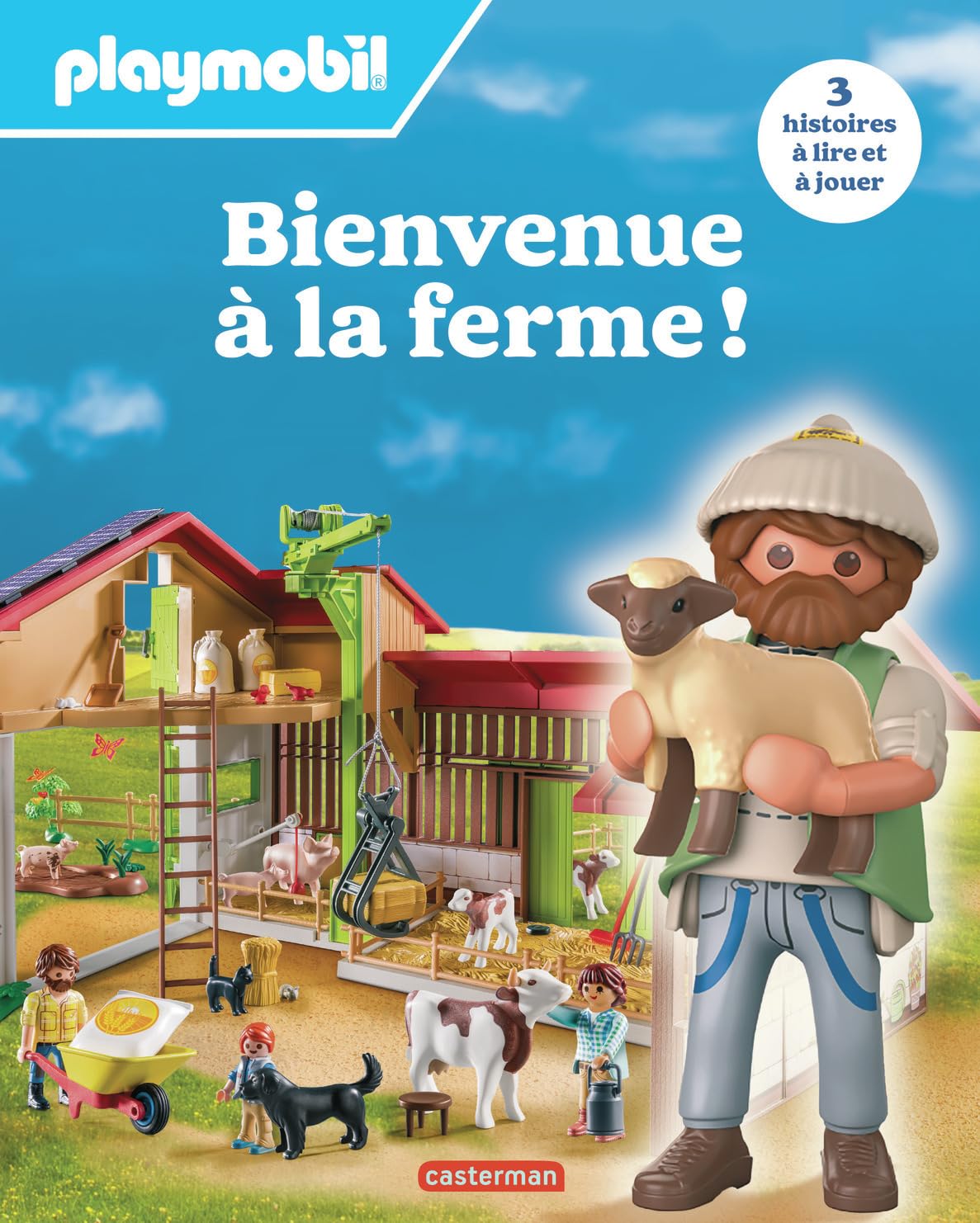 Playmobil - Bienvenue à la ferme !: 3 histoires à lire et à jouer book