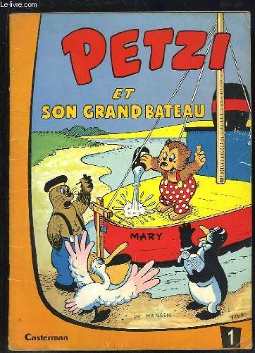Petzi et son grand bateau, n° 1 book