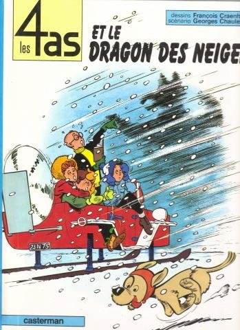 Les 4 as. Vol. 7. Les 4 as et le dragon des neiges Books