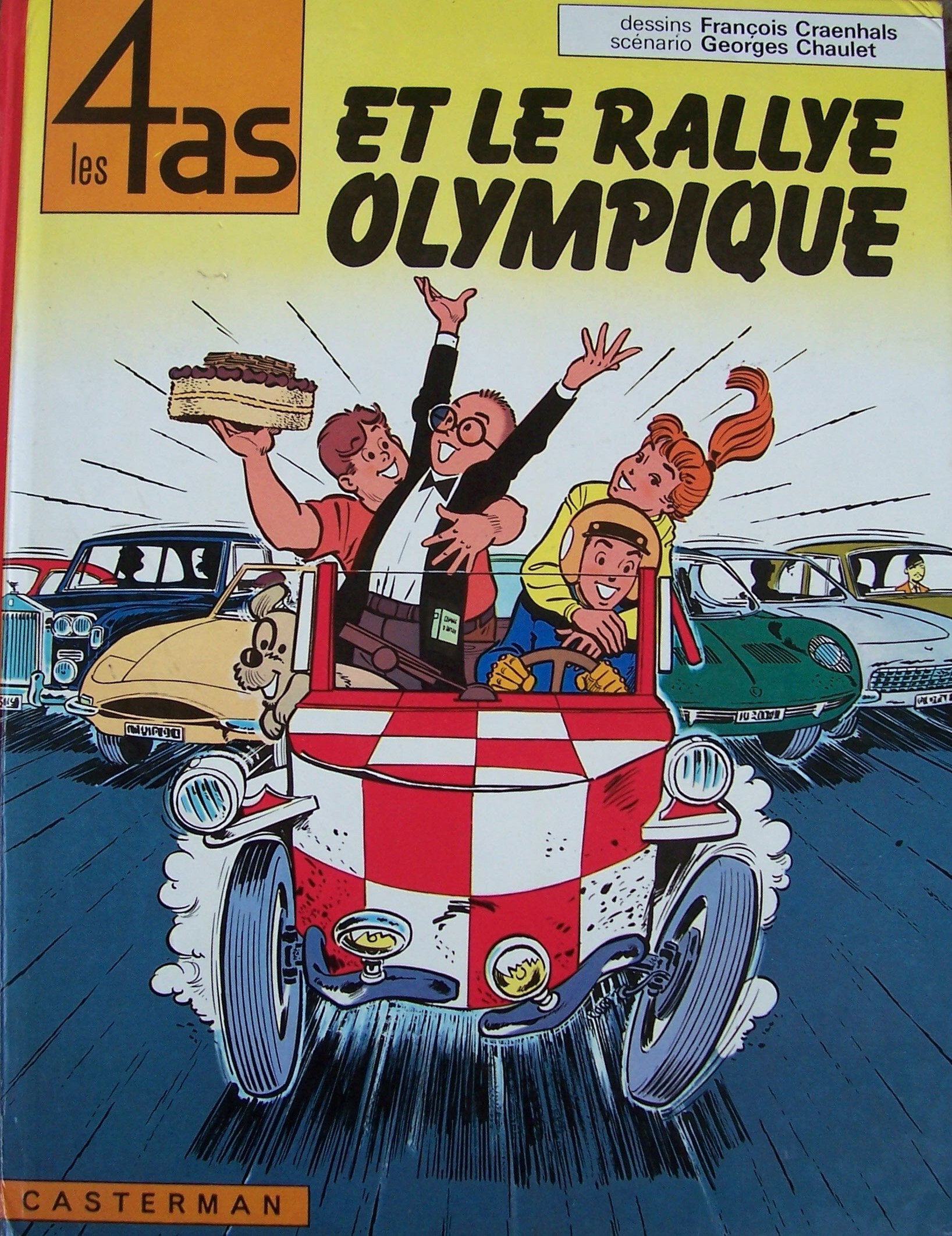 Les 4 as. Vol. 8. Les 4 as et le rallye olympique Books