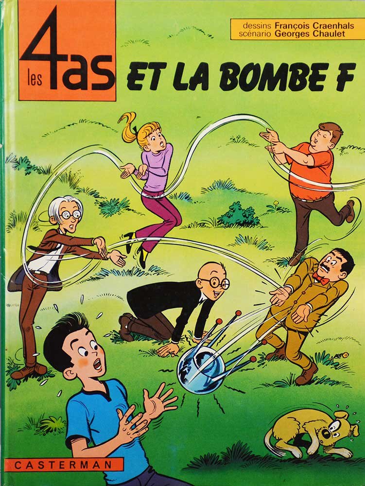 Les 4 as. Vol. 13. Les 4 as et la bombe F Comics & Mangas