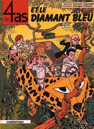Les 4 as. Vol. 17. Les 4 as et le diamant bleu book