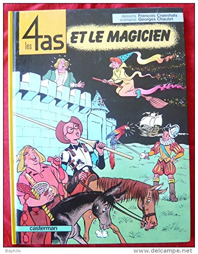 Les 4 as. Vol. 23. Les 4 as et le magicien Manga