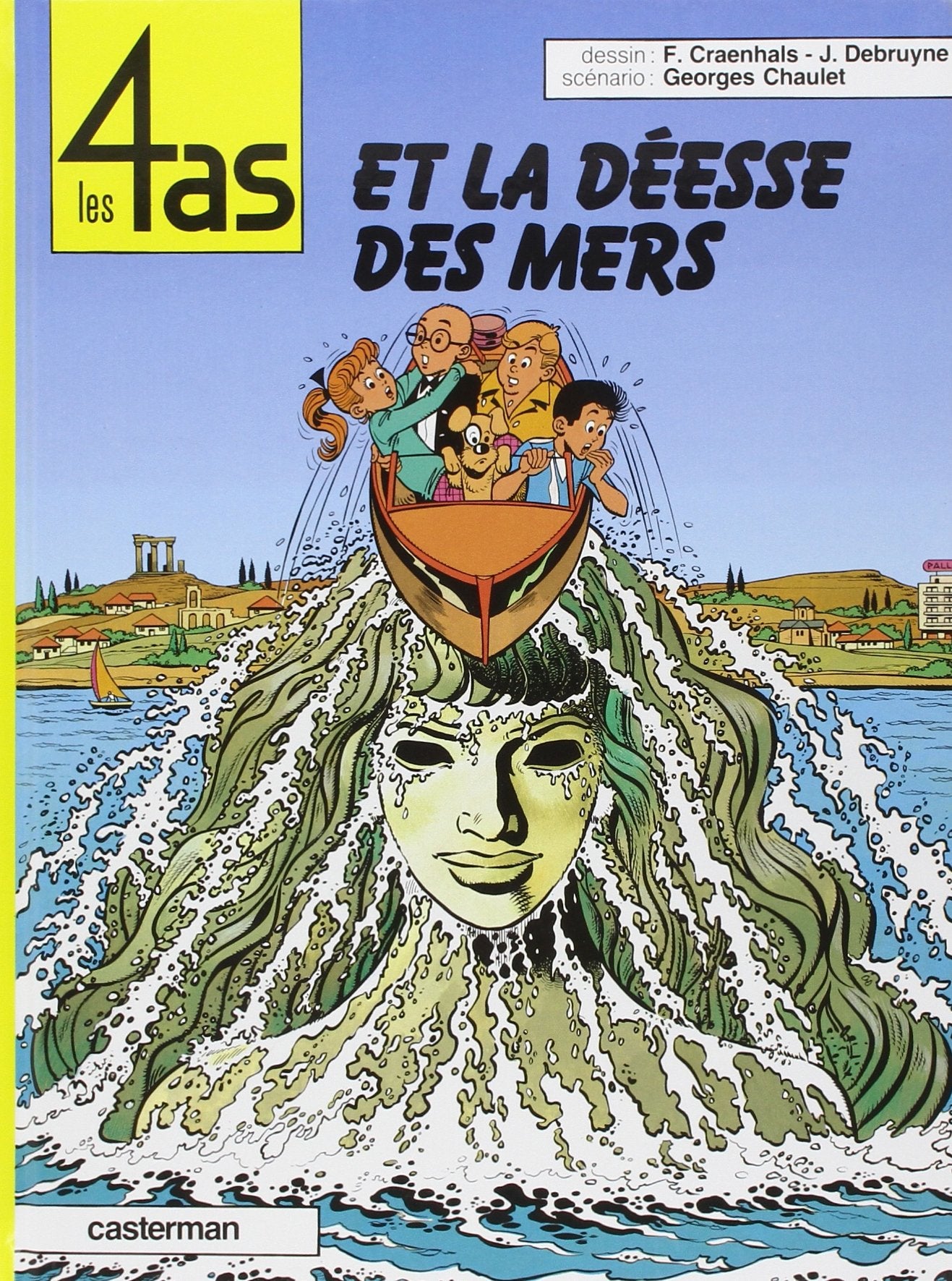Les 4 As et la déesse des mers Manga