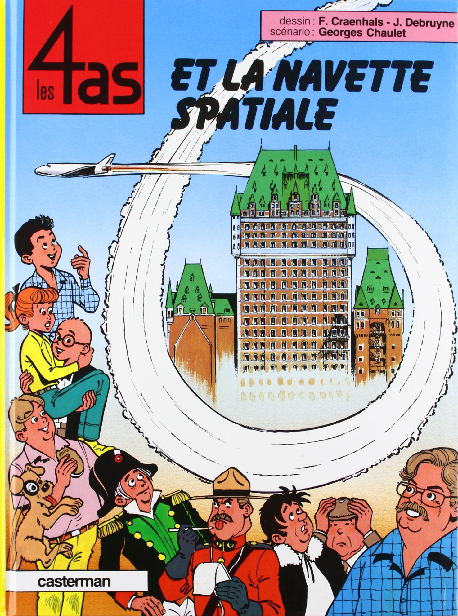 Les 4 As et la navette spatiale Manga