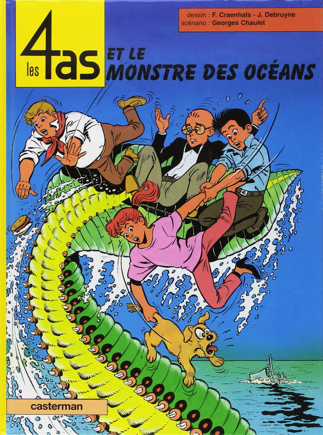 Les 4 As et le monstre des océans Manga