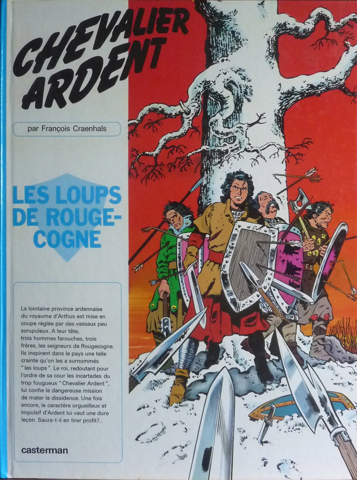 CHEVALIER ARDENT/ les loups de rouge-cogne book