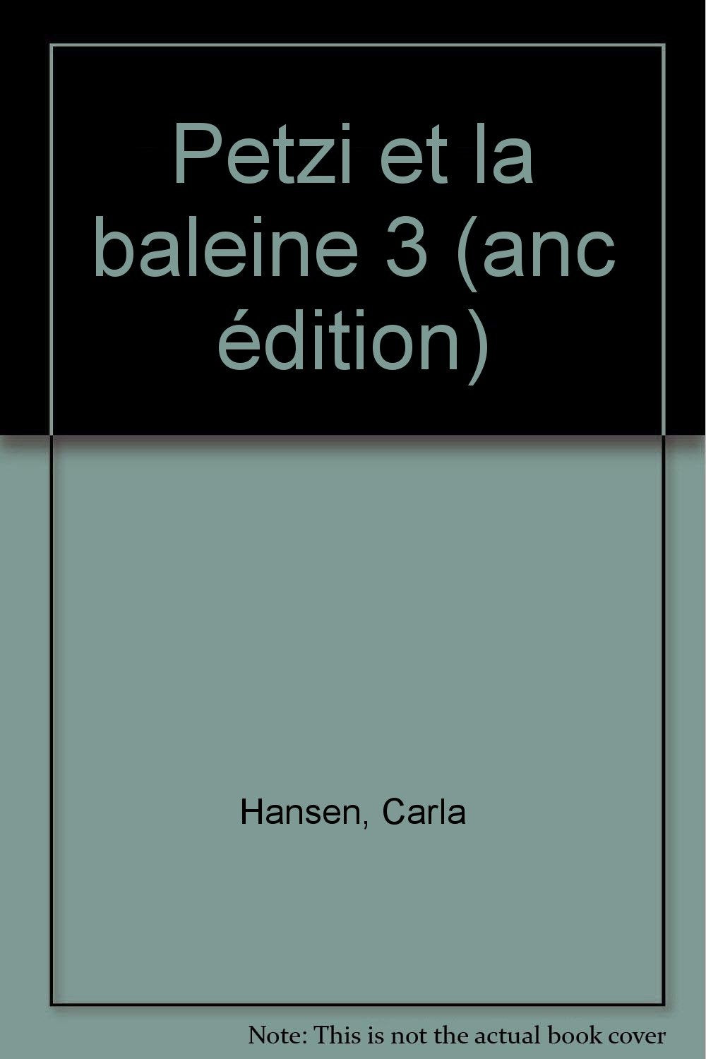 Petzi, tome 3 : Petzi et la baleine book