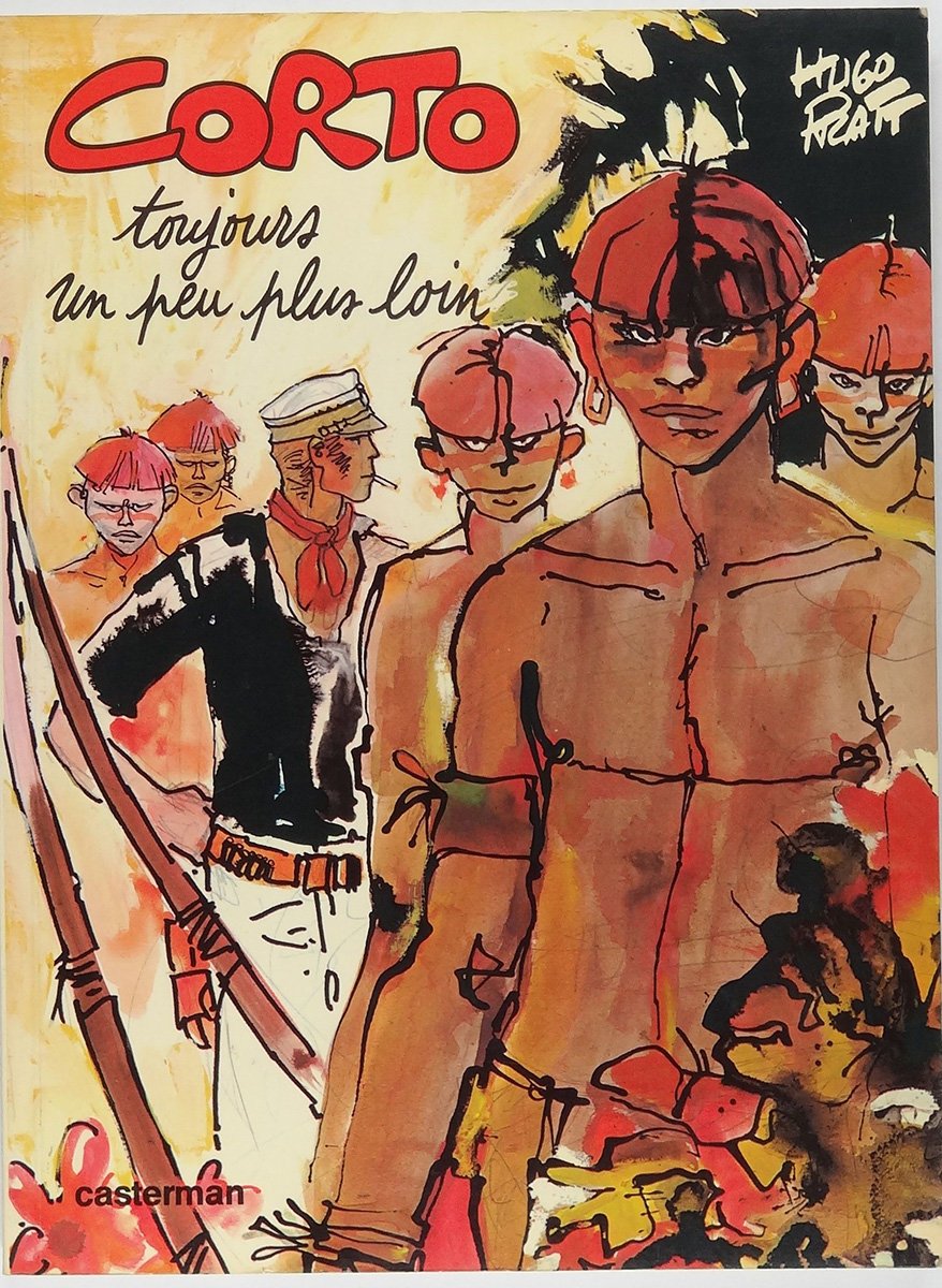 Corto toujours un peu plus loin: EDITION NOIR ET BLANC BROCHEE (1979) Manga