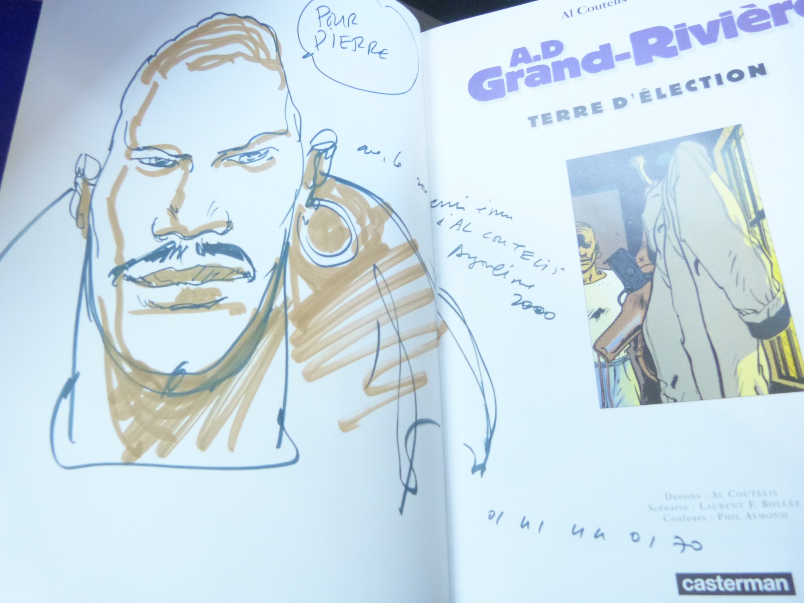 Terre d election t1 - a.d grand-riviere Manga
