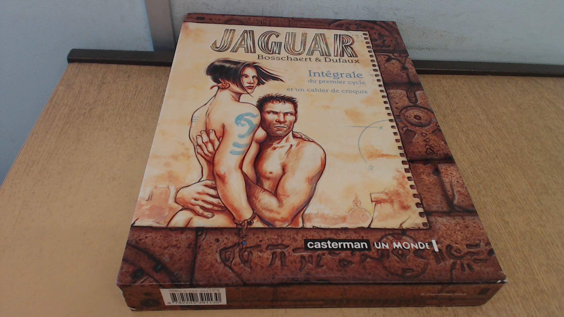 Jaguar, l'intégrale du premier cycle et un cahier de croquis, coffret 3 volumes book