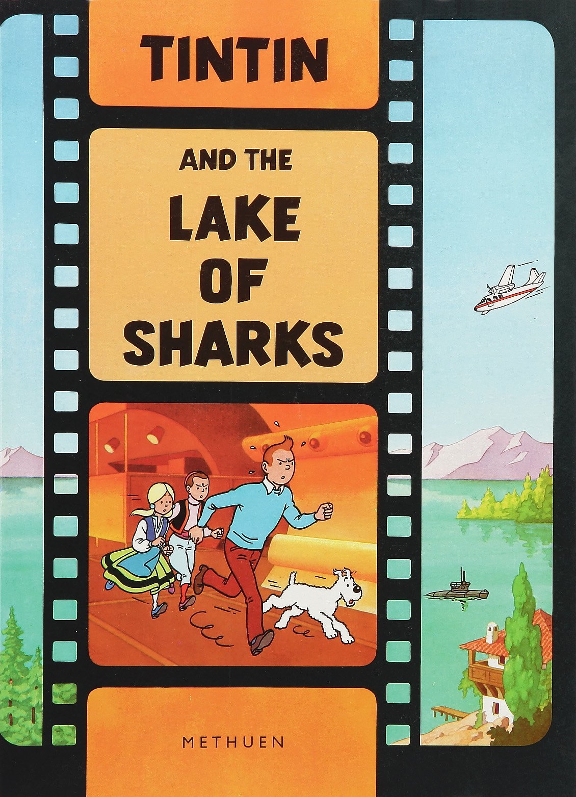 TINTIN AND THE LAKE OF SHARKS Manga