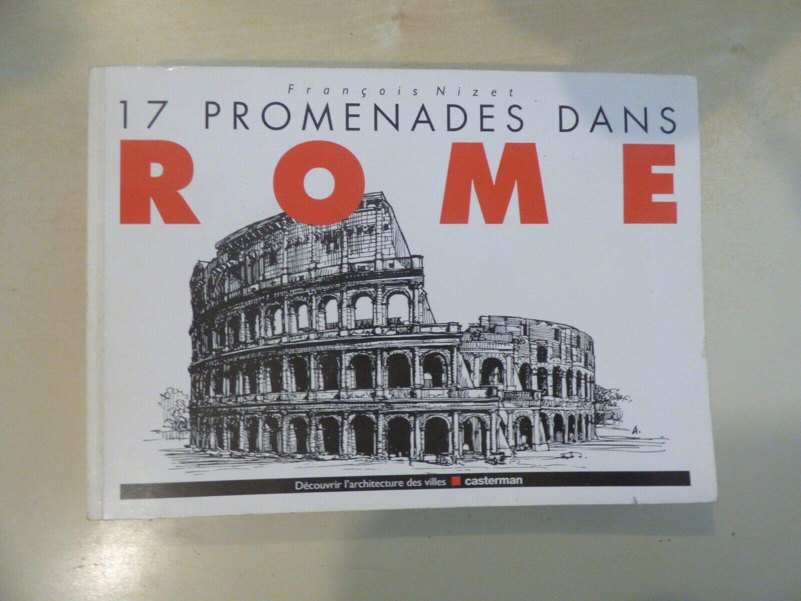 17 promenades dans Rome Books
