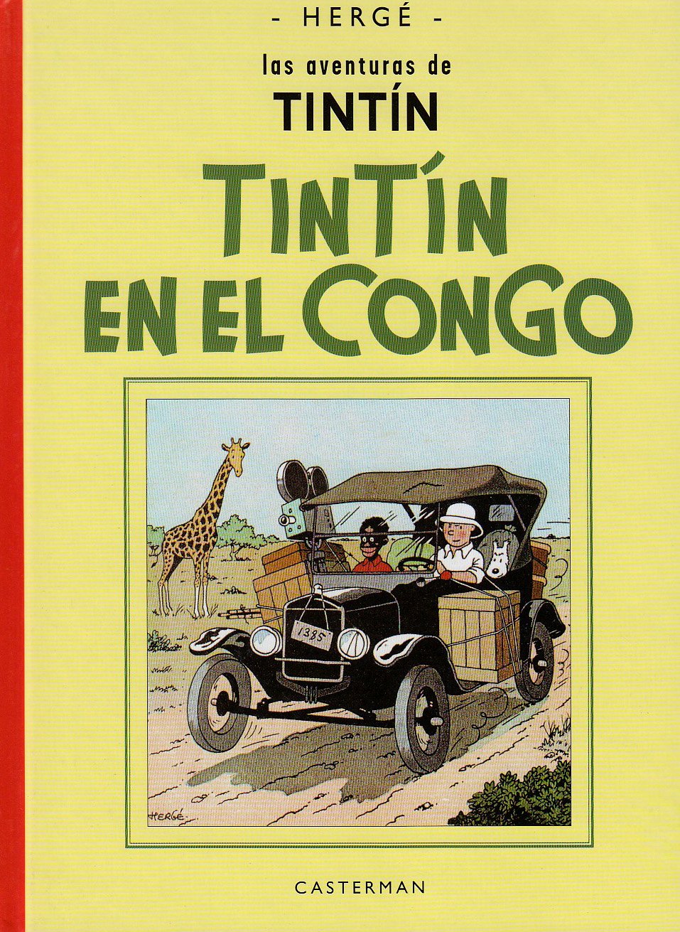 Tintin en el congo/ Tintin in the Jungle: Edición facsímil (Las aventuras de Tintin/ The Adventures of Tintin) Manga