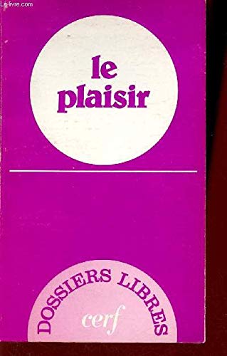Le Plaisir book