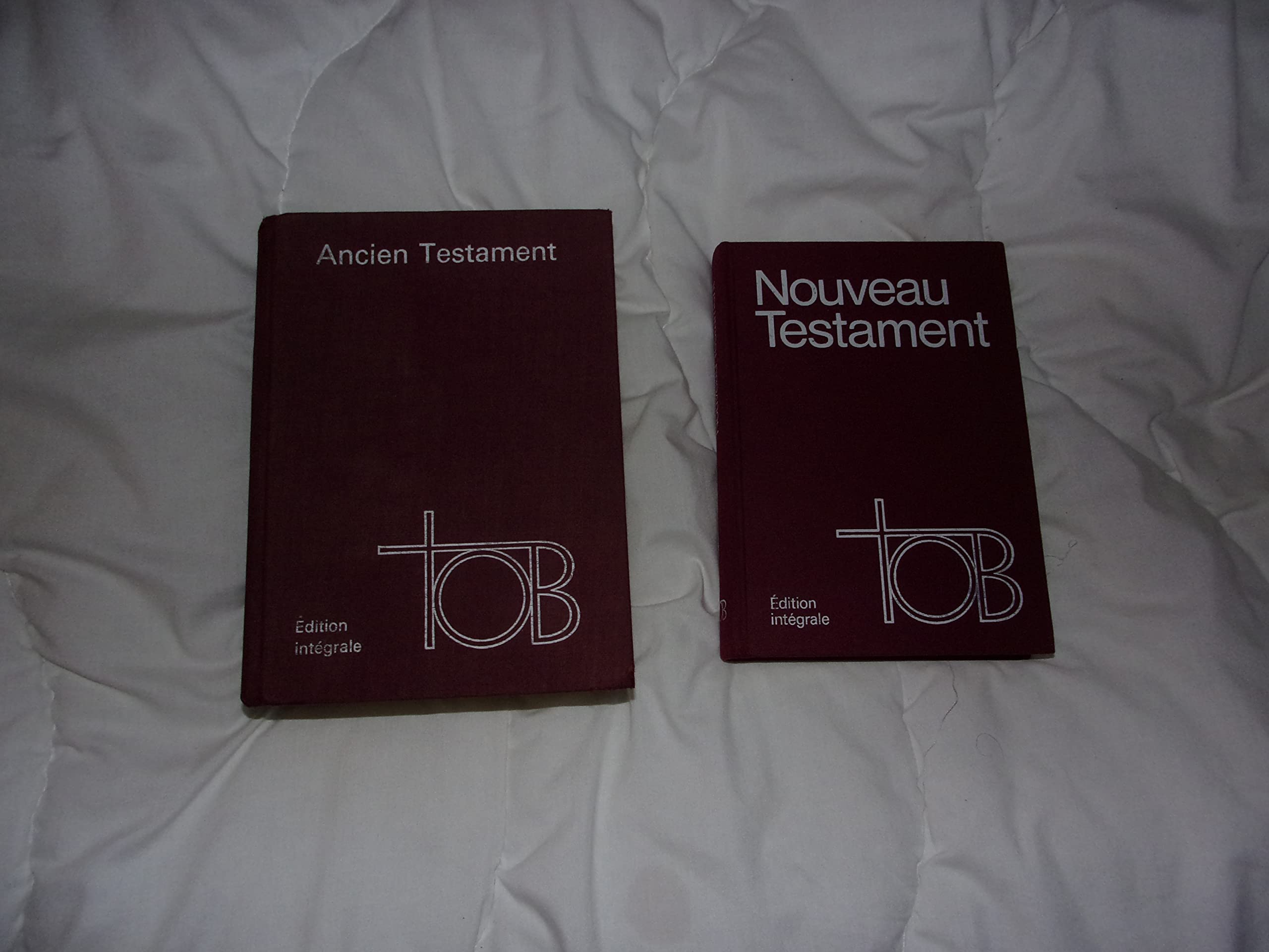 Bible tob ancien testament reliure cuir 398 frs Books