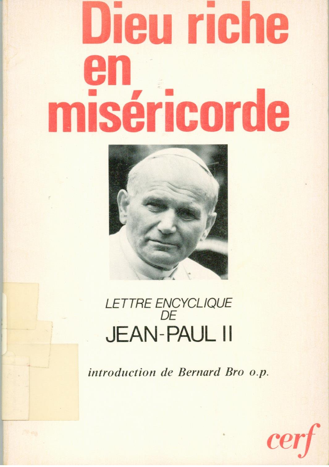 Dieu, riche en miséricorde : Lettre encyclique Books