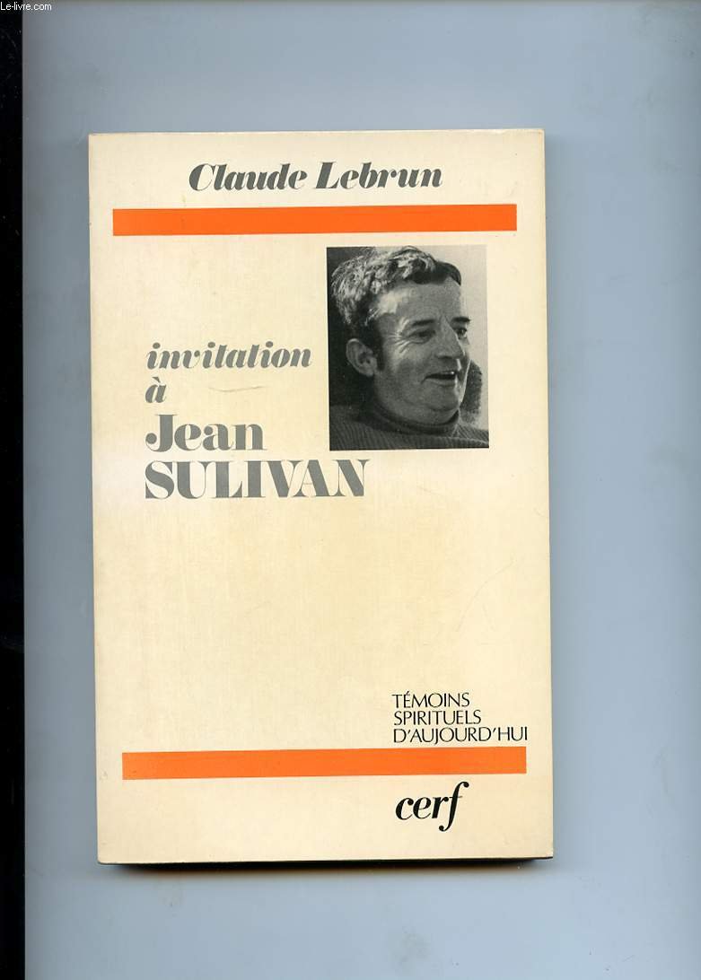 Product Image: Invitation à Jean Sulivan