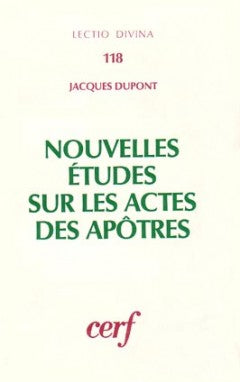 Nouvelles études sur les Actes des apôtres Religion & Esotericism