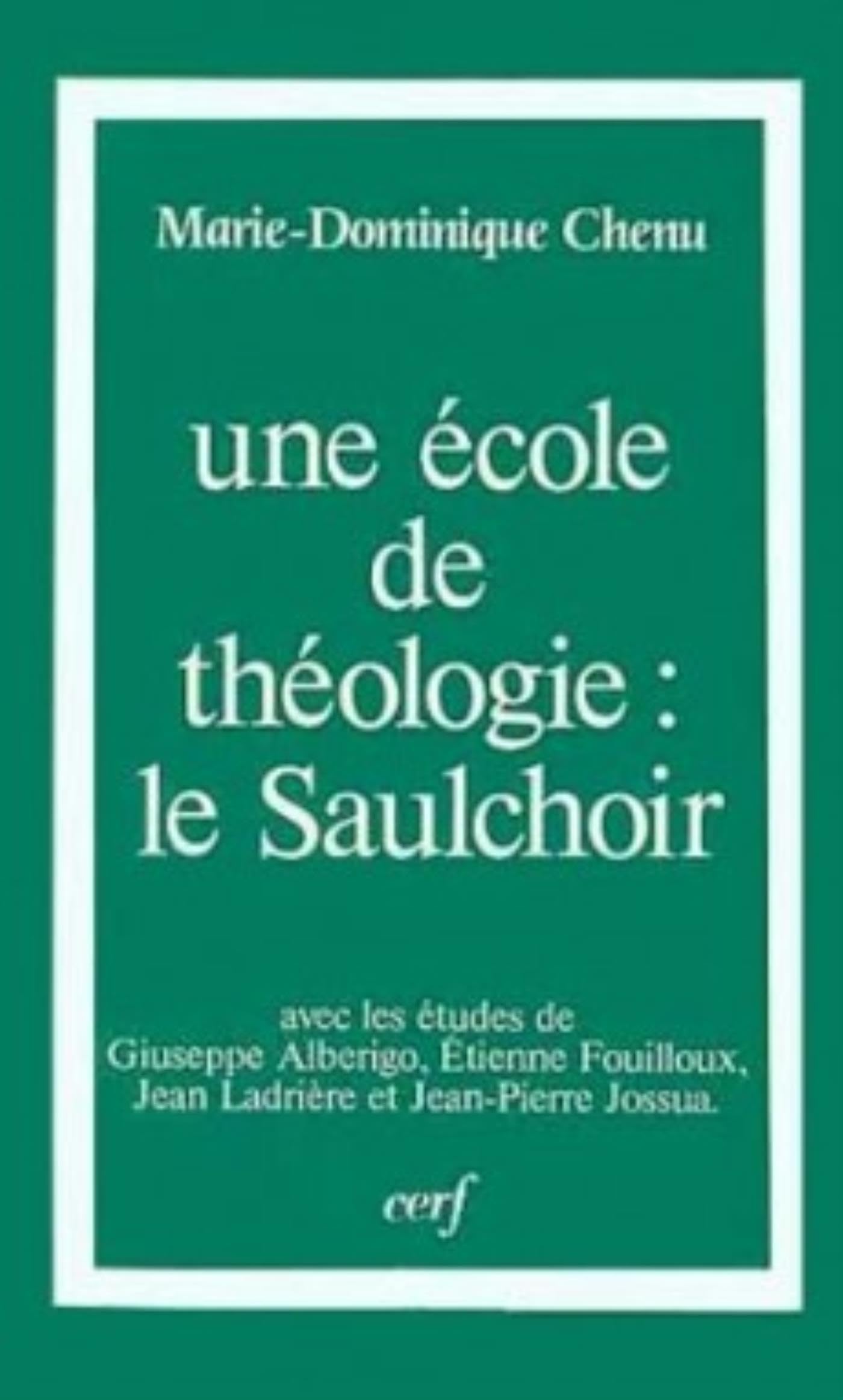 UNE ÉCOLE DE THÉOLOGIE : LE SAULCHOIR Religion & Esotericism