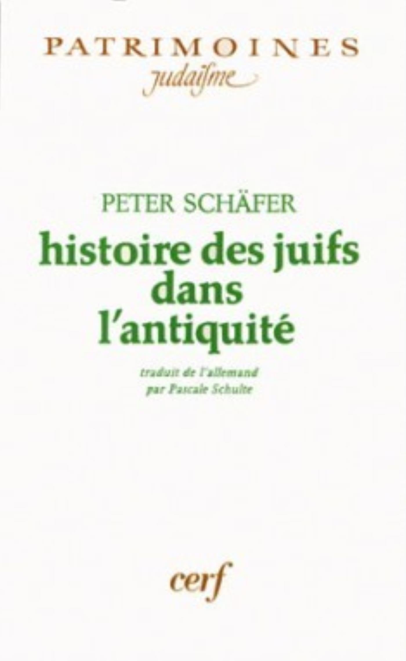HISTOIRE DES JUIFS DANS L'ANTIQUITÉ Religion & Esotericism