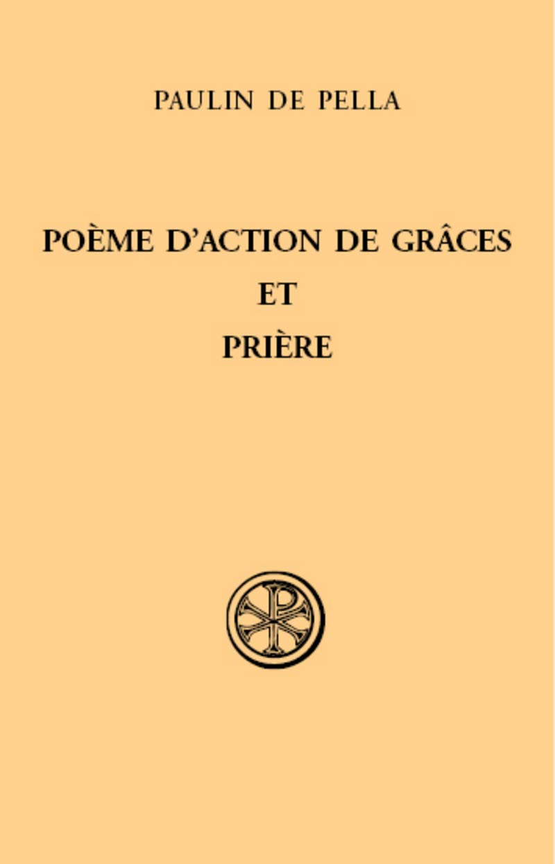 Poème d'action de grâces et Prière book