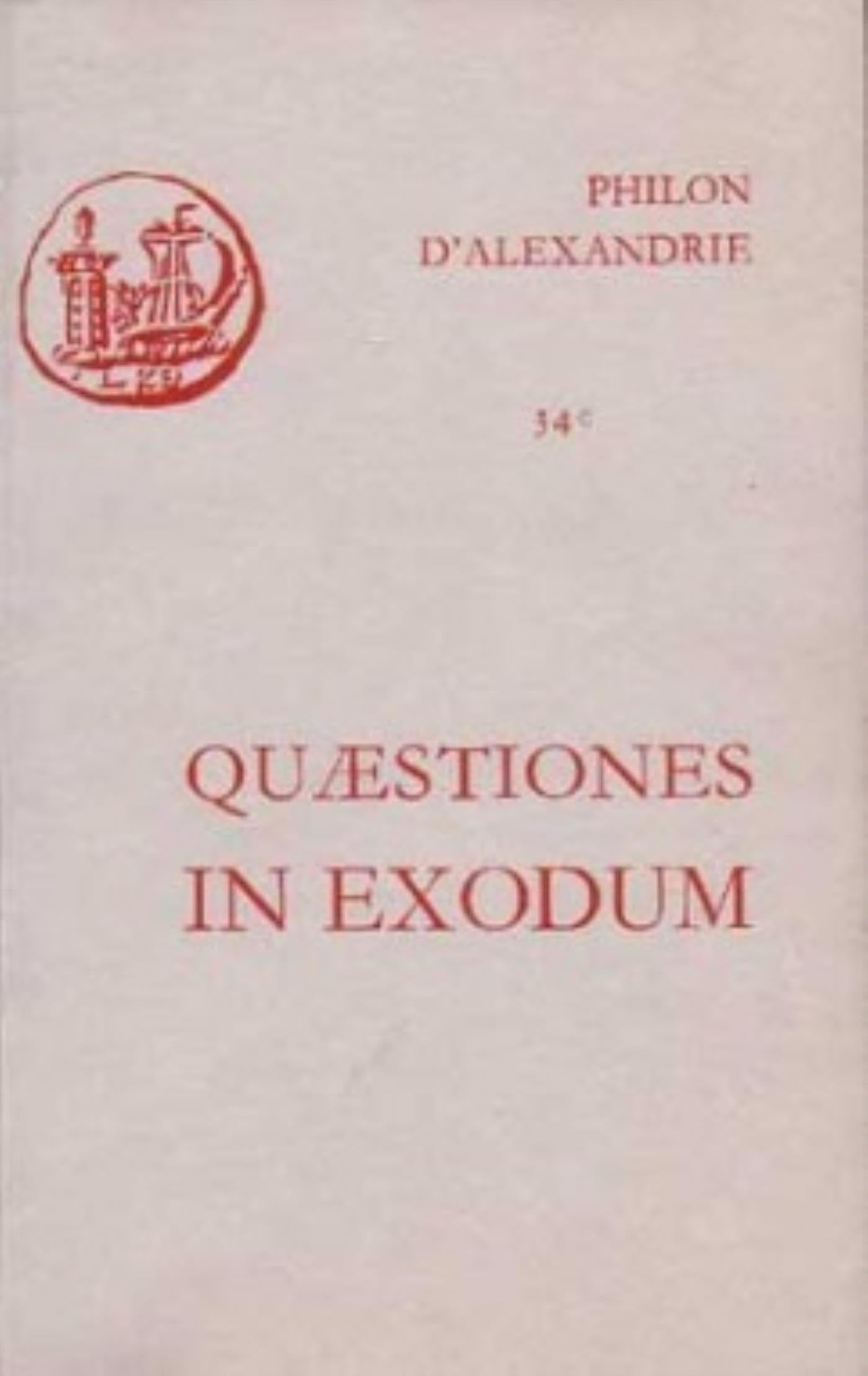 Quaestiones in exodum book