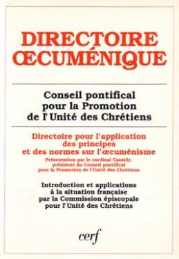 Directoire pour l'application des principes et des normes sur l'oecuménisme Religion & Esotericism