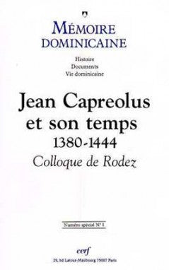 Jean Capreolus en son temps, 1380-1444 book